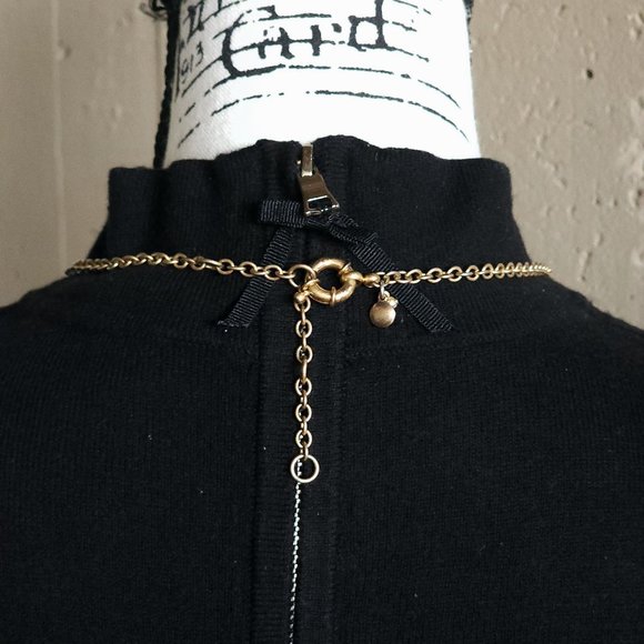 🔻Price Drop!🔻J. Crew Blue & Gold Statement Necklace - Picture 3 of 3